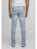 2Y Premium 2Y Premium 2Y MIGUEL RIPPED SLIM FIT JEANS in ice blue