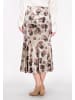 Usha Women Skirt in beige multicolor