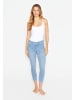 ANGELS  7/8 Jeans Jeans Ornella mit Laser Print in bleached blue used