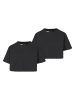 Urban Classics T-Shirt in black+black