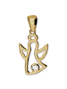 GoldDream Anhänger Gold 333 Gelbgold - 8 Karat Engel Kettenanhänger
