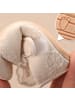 MUNADUNA Baby-Schühchen mit Schleifen in Beige
