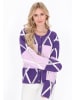 IZIA Cardigan in violet lilac