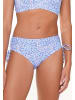 Linga Dore Short in Blue paisley print