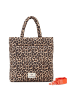 Les Visionnaires Unio Shopper Shopper Tasche 34 cm in leo print