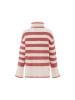 VINAJA Women Sweater in Wollweiss Dunkelrosa