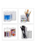 relaxdays Acryl Organizer in Transparent