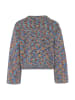 Tanuna Damen Sweater in BLAU MEHRFARBIG
