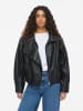 Noisy may Kunstlederjacke in Black1