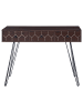 Beliani Konsolentisch MALSALA in Braun/Schwarz - (W) 110 x (H) 79 x (L) 39 cm