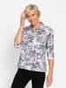 WITT WEIDEN Shirt in ecru-altrosa-bedruckt