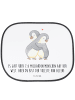 Mr. & Mrs. Panda Scheibenschutz Auto Pinguine Kuscheln mit Spruch in Weiß
