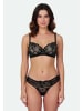 Linga Dore up BH set Push in Schwarz