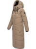 Marikoo Steppmantel Hingucker XIV-1 in Taupe Grey