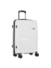 D&N Travel Line 4300 4 Rollen Trolley M 68 cm weiß