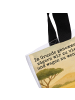 Mr. & Mrs. Panda Henkeltasche Giraffe Zufrieden Design mit Spruch in Weiß