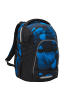 Coocazoo Schulrucksack-Set MATE "Electric Ice" 3-tlg. in Schwarz/Blau