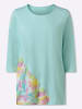Sieh an! Longshirt in mint-orchidee