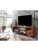 FineBuy TV- und Lowboards in Braun / Sheesham / 147x38x51