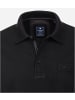 Redmond Langarmpoloshirt in Schwarz