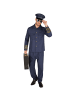 tectake Flugkapitän, auch Pilot, in blau, Gr. XL, Strapazierfähiges Material