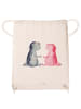 Mr. & Mrs. Panda wander rucksack Axolotl Liebe ohne Spruch in Creme