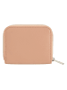 DuDu Hokkaido Geldbörse Leder 10 cm in puder rosa