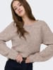 ONLY Strickpullover in Humus