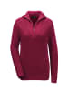 GOLDNER Kurzgröße:  Sportiver Troyer mit Baumwollanteil in merlot