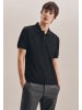 Seidensticker Polo-Shirt Slim in Schwarz