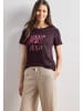 Street One T-Shirt in aubergine