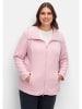 sheego Fleecejacke in rosé