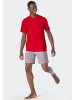 Schiesser T-Shirt Rundhals in Rot