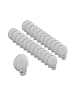 relaxdays 24er Set Klebehaken in Silber