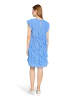 Vera Mont Kleid in blau - 0001