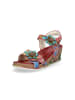 LAURA VITA Sandalette in Rot