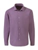 H.I.S Langarmhemd in aubergine