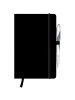 Herlitz Notizbuch Classic A5 96 Blatt liniert schwarz my.book