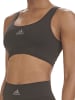 adidas Bustier SCOOP LOUNGE BRA in schwarz