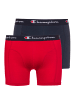 Champion Boxershorts 2pk Boxer in Red / Blue
