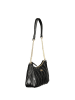 Twinset Schwarze Polyurethan-Schultertasche
