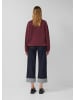 s.Oliver Sweatshirt Jacke in 3902_bordeaux