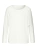 Vivance Langarmshirt in creme, flieder