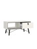 ebuy24 Couchtisch Rye Weiß 102 x 48 cm