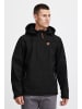 INDICODE Softshelljacke IDJonas 55-050MM Übergangsjacke mit abnehmbarer Kapuze in Schwarz