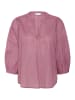 Kaffe Langarm-Bluse KAluise Regular fit in Tulipwood