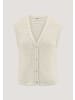Hessnatur Hessnatur Strick Weste Regular aus reiner Baumwolle in cocos
