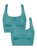 Sloggi Bustier ZERO Feel 2.0 Racer Top in QUIET TURQUOISE