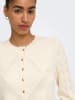 ONLY Strickjacke in Whitecap Gray