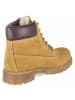 Lumberjack Stiefel mit Warmfutter in gelb